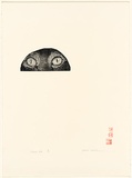 Artist: Thorpe, Lesbia. | Title: Mouse-hole | Date: 1983 | Technique: wood-engraving, printed in black ink, from one block