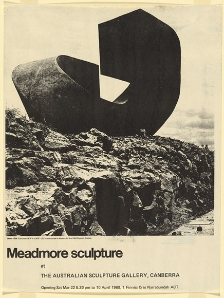 Artist: b'Meadmore, Clement.' | Title: b'Meadmore Sculpture' | Date: 1968 | Technique: b'photo-offset-lithograph'