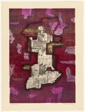 Artist: b'KING, Grahame' | Title: b'Broadway' | Date: 1972 | Technique: b'lithograph, printed in colour, from six stones [or plates]'