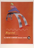 Artist: b'Bainbridge, John.' | Title: b'Rigidal for self-supporting arched roofs.' | Date: c.1958 | Technique: b'photo-lithograph'