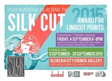 Artist: b'Silk Cut Foundation.' | Title: b'Invitation | Silk Cut 2015 Award for linocut prints. Caulfield, Melbourne: Glen Eira City Council Gallery, 5 - 20 September 2015.' | Date: 2015