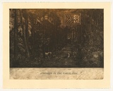 Artist: Mellor, Danie. | Title: Atherton in the Tablelands | Date: 2000 | Technique: mezzotint, printed in brown ink, from one plate