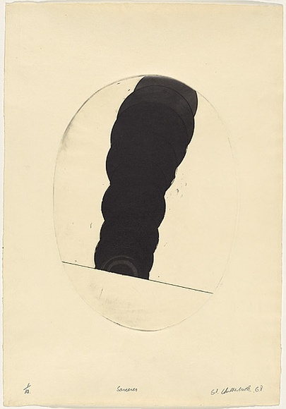 Title: b'Sorcerer' | Date: 1968 | Technique: b'etching and aquatint, printed in black ink, from one plate'