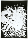 Artist: b'BOYD, Arthur' | Title: b'(wrapped in foliage).' | Date: 1973-74 | Technique: b'aquatint, printed in black ink, from one plate' | Copyright: b'Reproduced with permission of Bundanon Trust'