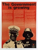 Artist: Speirs, Andrew. | Title: The Government is growing, Sunshine State | Date: (1978-81?) | Technique: offset-lithograph, printed in colour, from multiple plates
