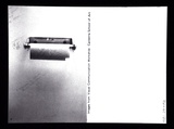 Artist: UNKNOWN | Title: not titled [the toilet paper roll]  [verso]. | Date: (1980) | Technique: offset-lithograph, printed in black ink