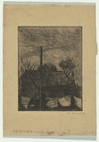 Artist: b'Groblicka, Lidia.' | Title: b'Washing' | Date: 1953-54 | Technique: b'etching, printed in black ink, from one plate'