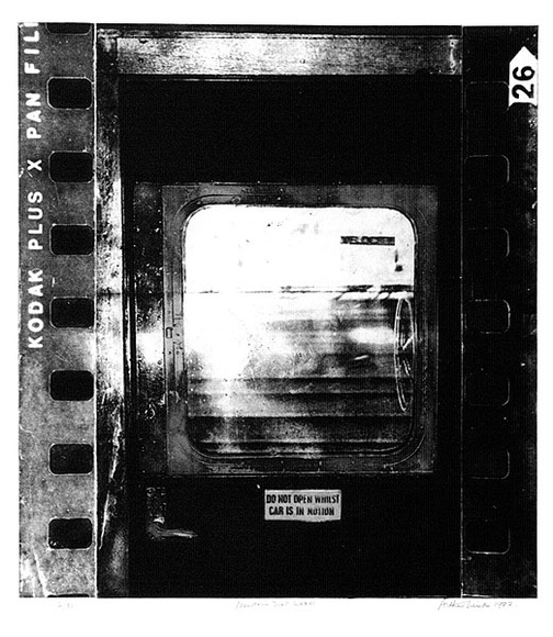 Artist: b'WICKS, Arthur' | Title: bNewton's door LXXVI | Date: 1976-82 | Technique: b'photo-etching'