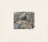 Artist: SCHMEISSER, Jorg | Title: Tiksey small | Date: 1985 | Technique: etching and aquatint, printed in colour, from two plates | Copyright: © Jörg Schmeisser