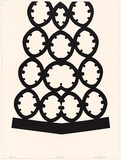 Artist: b'HUTCHINSON, Lonnie' | Title: b'Sista 2' | Date: 2004 | Technique: b'woodcut, printed in black ink, from one block'