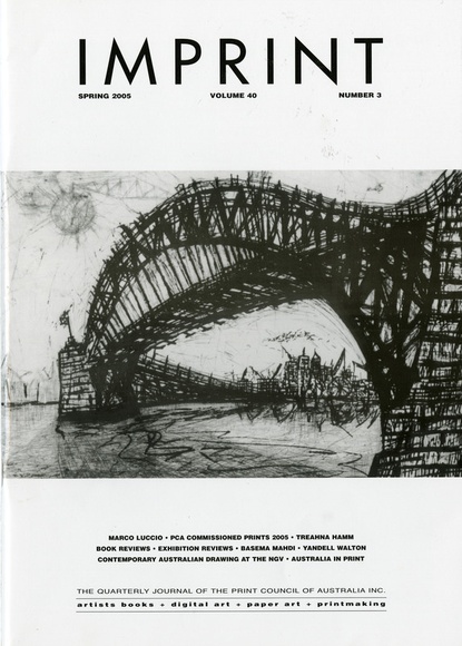 Artist: b'PRINT COUNCIL OF AUSTRALIA' | Title: b'Periodical | Imprint. Melbourne: Print Council of Australia, vol. 40, no. 3,  2005' | Date: 2005