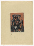 Artist: SELLBACH, Udo | Title: not titled | Date: 1960-80 | Technique: etching