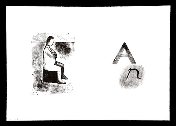 Artist: b'Boag, Yvonne.' | Title: b'An.' | Date: 1993 | Technique: b'lithograph, printed in black ink, from one plate' | Copyright: b'\xc2\xa9 Yvonne Boag'