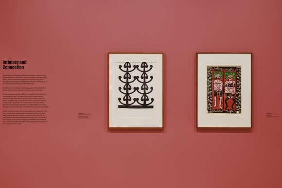 Title: Installation view 1. 'Supporting the national collection: Gordon and Marilyn Darling', Australian National Gallery, Canberra, 2026. Image courtesy National Gallery of Australia.