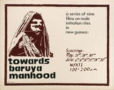 Artist: b'MACKINOLTY, Chips' | Title: b'Towards baruya manhood' | Technique: b'screenprint, printed in colour, from multiple stencils'