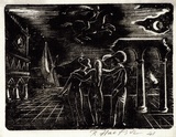 Artist: b'Haefliger, Paul.' | Title: b'not titled' | Date: 1941 | Technique: b'wood-engraving, printed in black ink, from one block'