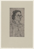 Title: not titled [Marian Crawford] | Date: 2006 | Technique: etching, printed in black ink, from one plate