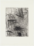 Artist: Tomescu, Aida. | Title: Ithaca III | Date: 1997 | Technique: etching, printed in black ink, from one plate | Copyright: © Aida Tomescu. Licensed by VISCOPY, Australia.