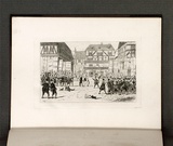 Artist: b'Coveny, Christopher.' | Title: b'The Eatanswill Election, the stable-yard.' | Date: 1882 | Technique: b'etching, printed in black ink, from one plate'