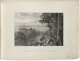 Title: b'View of Port Bowen, from the hills behind the Watering Gully.' | Date: 1814 | Technique: b'engraving, printed in black ink, from one copper plate'