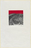 Artist: b'JOSE, Ellen' | Title: b'Seascape' | Date: 1987 | Technique: b'linocut, printed in colour, from mutlitple blocks'