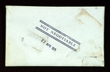 Artist: Hutchison, Noel | Title: Not negotiable. | Date: 1971 | Technique: typescript, printed in red and black ink; hand-stamped rubber stamps; photograph