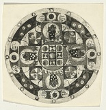 Title: b'Panel for the seven days of creation 14' | Date: c.1965 | Technique: b'etching and aquatint, printed in black ink, from one plate'