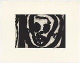 Artist: Harris, Jeffrey. | Title: Gone | Date: 1999 | Technique: sugar-lift etching, printed in black ink, from one plate