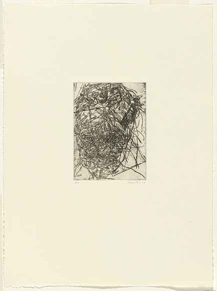 Artist: b'PARR, Mike' | Title: b'Organon I' | Date: 1987 | Technique: b'etching, printed in black ink, from one plate'