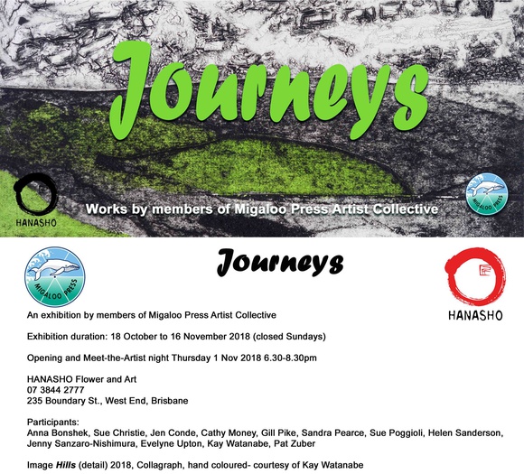 Journeys: Works by members of Migaloo Press Artist Collective.