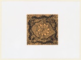 Artist: b'Thompson Nelson, Faith.' | Title: b'Life Patterns' | Date: c.2001 | Technique: b'linocut, printed in colour, from two blocks'