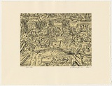 Artist: Senbergs, Jan. | Title: Still life | Date: 1992 | Technique: etching, printed in black, from one plate | Copyright: © Jan Senbergs