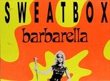 Artist: b'Sweatbox Productions.' | Title: b'Sweatbox. Barbarella. Hordern [large version, top]' | Date: (1989) | Technique: b'screenprint, printed in colour, from multiple stencils'