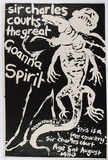 Artist: UNKNOWN | Title: Sir Charles Courts the great Goanna Spirit. Noonkanbah. | Technique: screenprint, printed in black ink, from one stencil