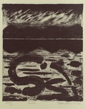 Artist: Jones, Tim. | Title: Hudson | Date: 1994, May | Technique: lithograph, printed in black ink, from one stone