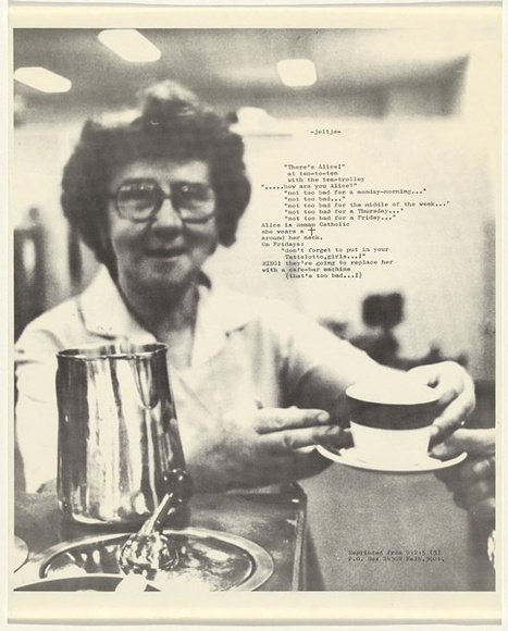 Artist: b'UNKNOWN' | Title: b'925 magazine poster - poem by Jeltje - Melbourne.' | Date: c.1978 | Technique: b'screenprint'