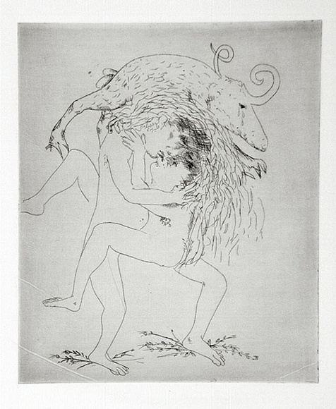 Artist: b'Stark, Peter.' | Title: b'Repudiation.' | Date: 1971 | Technique: b'etching, printed in black ink, from one plate' | Copyright: b'Reproduced with permission of Bundanon Trust'