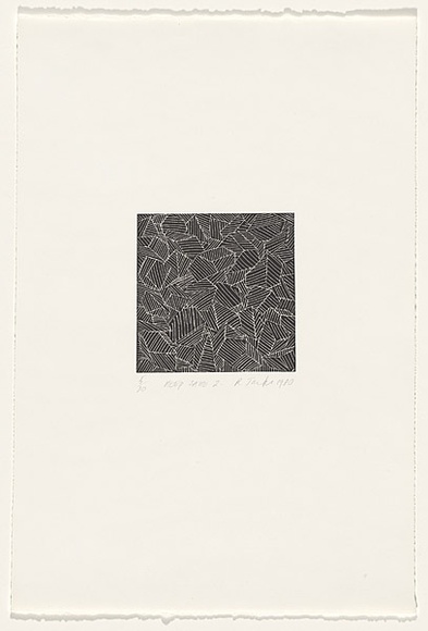 Artist: b'JACKS, Robert' | Title: b'Keep sake 2' | Date: 1980 | Technique: b'etching'