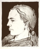 Artist: Randell, Fleur. | Title: Paul | Date: 1994 | Technique: lithograph, printed in black ink, from one stone