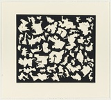 Artist: b'Marshall, John.' | Title: b'Landscape with palm' | Date: 1992, June | Technique: b'linocut, printed in black ink, from one block'