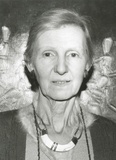 Artist: HEATH, Gregory | Title: Portrait of Helen Maudsley, Australian painter, 1991 | Date: 1991