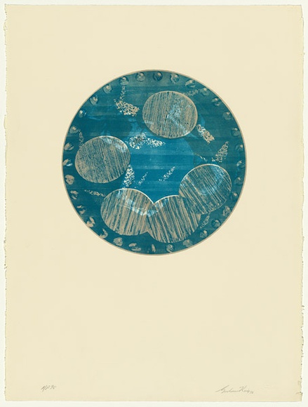 Artist: b'KING, Grahame' | Title: b'not titled' | Date: 1972 | Technique: b'lithograph, printed in colour, from two stones [or plates]'