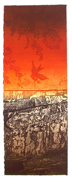 Artist: b'ARNOLD, Raymond' | Title: b'Fold Fault' | Date: 1995 | Technique: b'etching, printed in colour, from multiple plates'