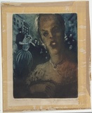 Artist: b'Hick, Jacqueline.' | Title: b'Carnival' | Date: 1945 | Technique: b'etching and aquatint, printed in colour, from two plates'