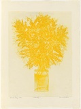 Artist: b'GRIFFITH, Pamela' | Title: b'First of August, Wattle Day' | Date: 1980 | Technique: b'sugar lift, soft ground and aquatint, printed in yellow ink, from one zinc plate' | Copyright: b'\xc2\xa9 Pamela Griffith'