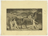 Artist: b'Cilento, Margaret.' | Title: b'Persephone.' | Date: 1949 | Technique: b'etching and aquatint, printed in black ink, from one plate'
