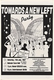 Artist: Zahalka, Anne. | Title: Towards A New Left - Party | Date: 1987 | Technique: screenprint, printed in black ink, from one stencil | Copyright: © Anne Zahalka. Licensed by VISCOPY, Australia