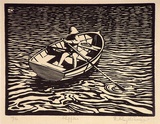 Artist: b'Davies, L. Roy.' | Title: b'Ripples.' | Date: (1924) | Technique: b'wood-engraving, printed in black ink, from one block' | Copyright: b'\xc2\xa9 The Estate of L. Roy Davies'