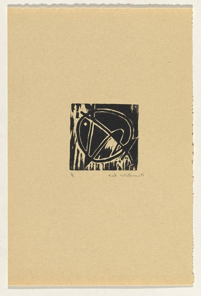 Artist: b'Withers, Rod.' | Title: b'Woodcut' | Date: 1979 | Technique: b'woodcut'