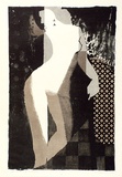 Artist: b'Courier, Jack.' | Title: b'Standing figure.' | Date: (c1950-77) | Technique: b'lithograph'